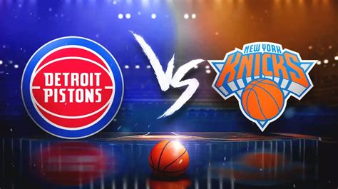 pistons vs knicks prediction